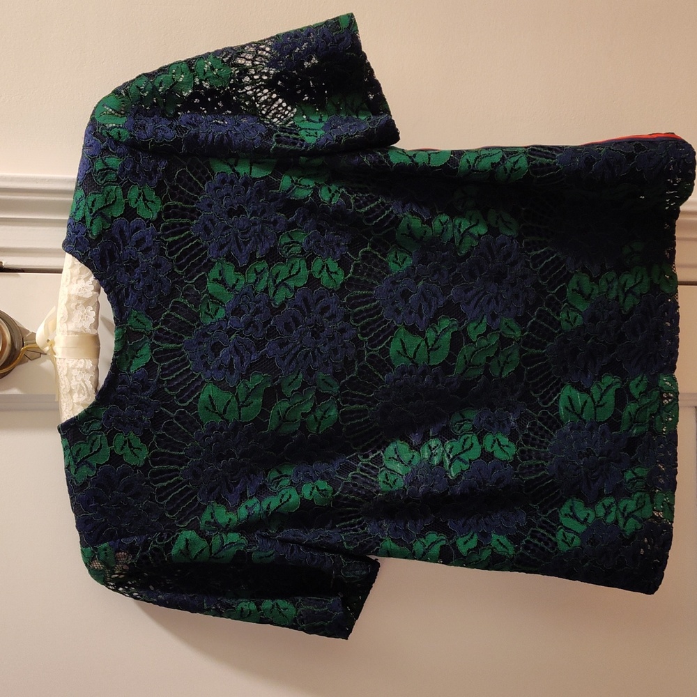 Ted Baker Thallia Lace Blouse - Size 1
